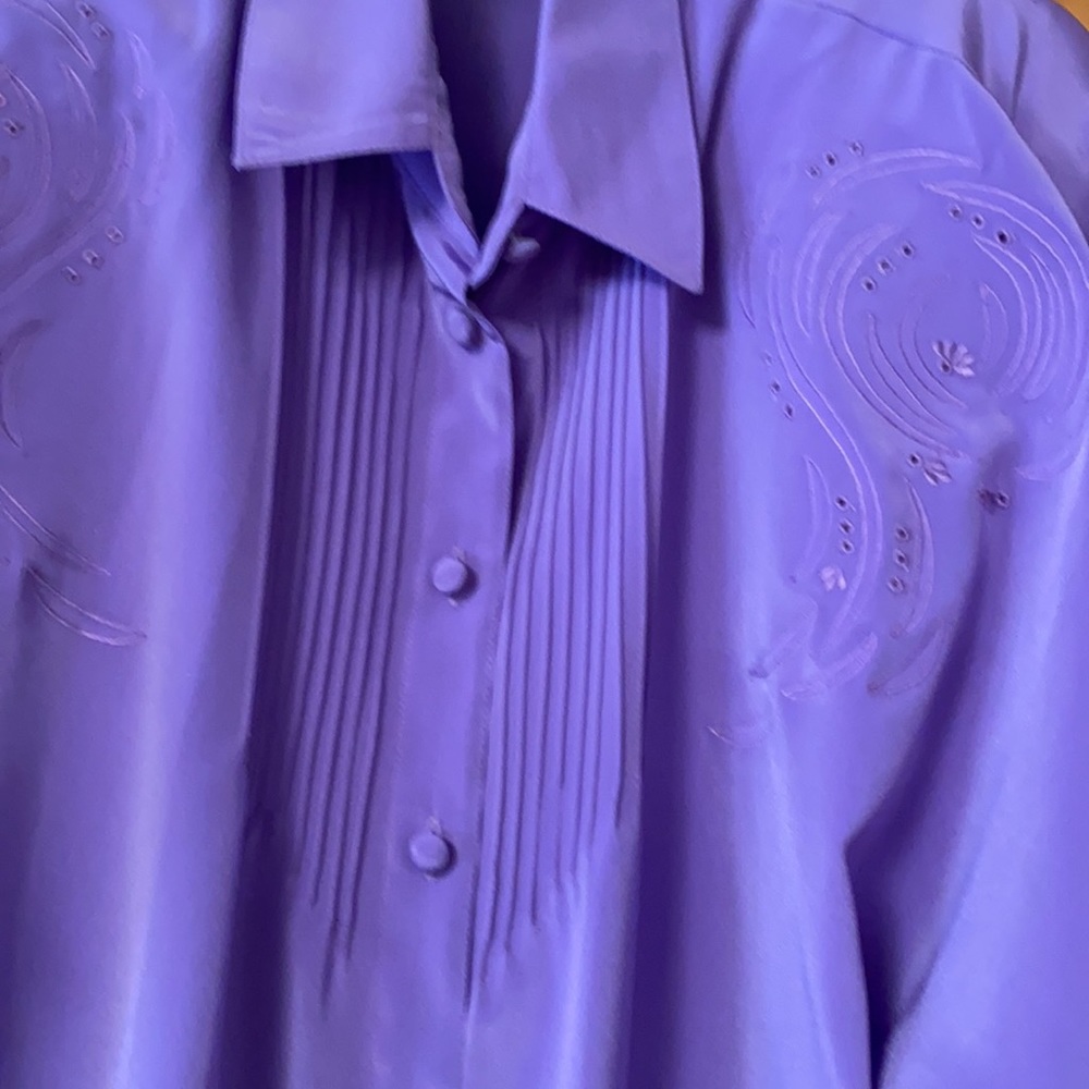 Vintage Carry Back (Never worn) size 10 purple - Picture 3 of 4